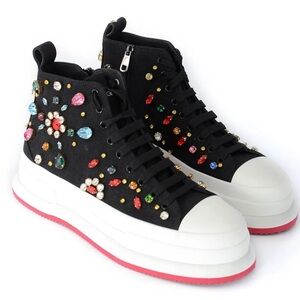 Dolce & Gabbana Embellished Portofino Sneaker